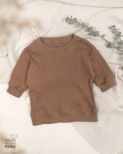 Lade das Bild in den Galerie-Viewer, Langarmshirt cacao Gr. 68 - Baby Kleidung
