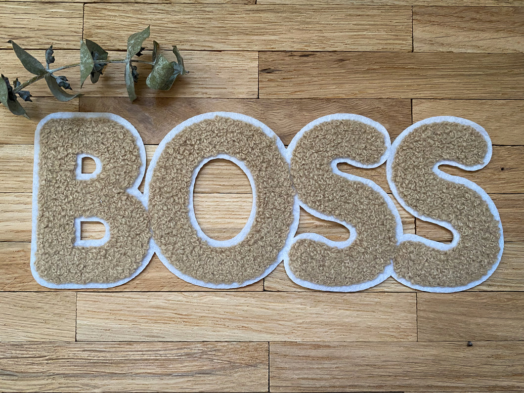 BOSS - Chenille Patch