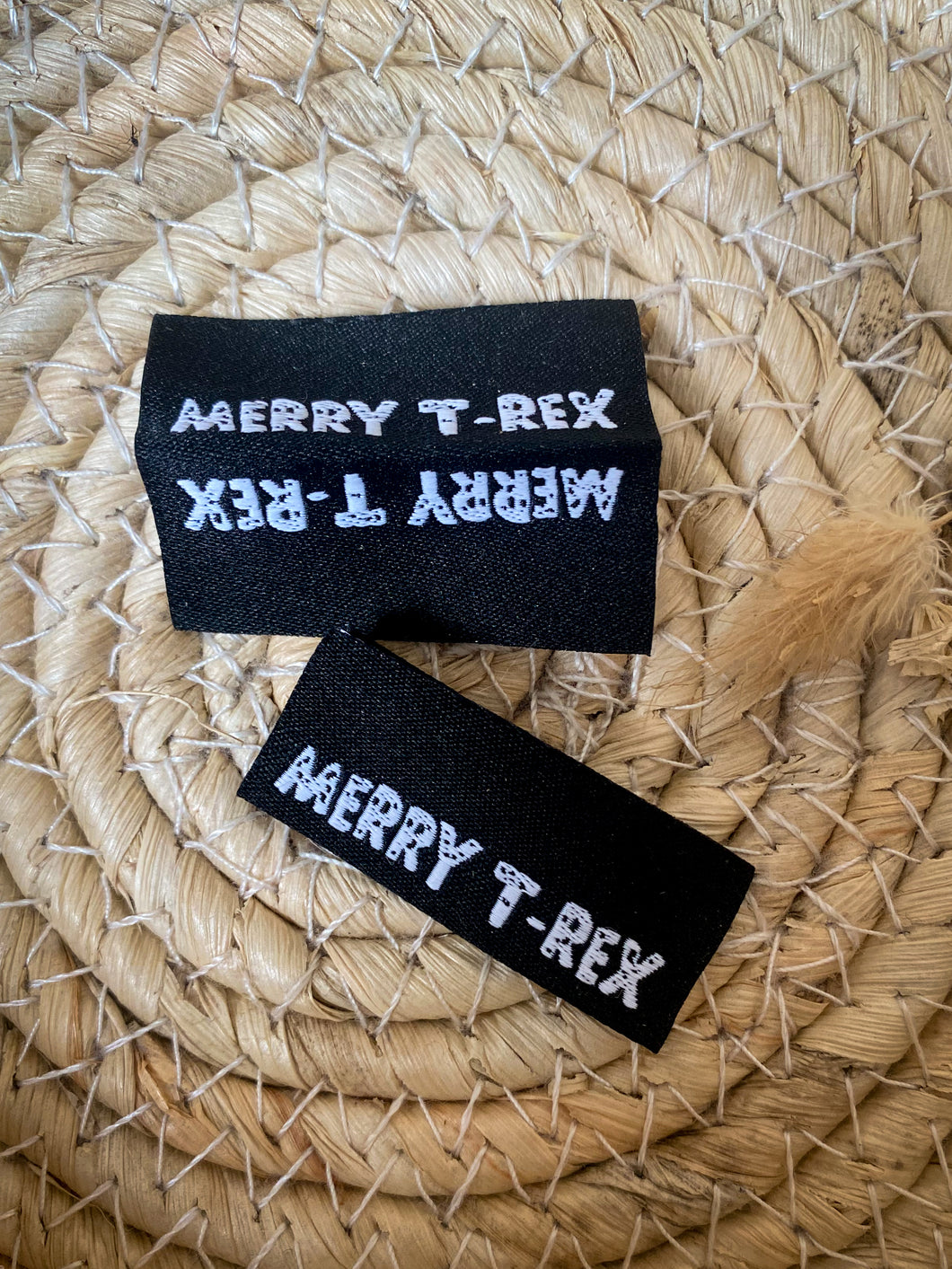 Merry T-Rex -  Web Label